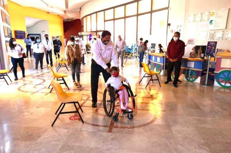 Tamaulipas será uno de los primeros estados donde se implemente el programa de Apoyo para la Rehabilitación e Inclusión para el Bienestar de Niñas y Niños con Discapacidad.