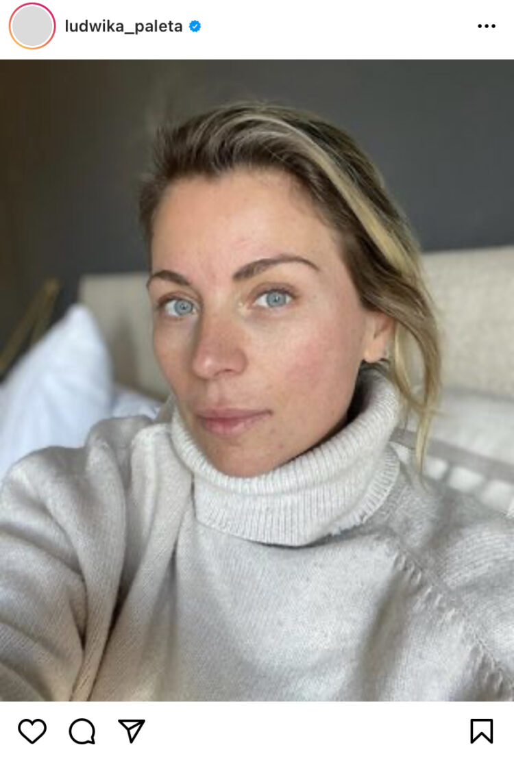 Ludwika Paleta empodera sus arrugas sin filtro