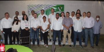 Toman protesta al Comité Directivo Municipal del PVEM en Victoria