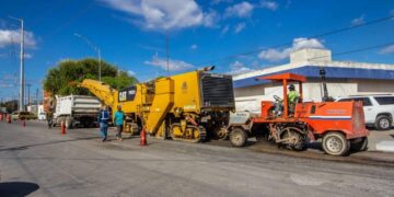 Sin parar las obras en Matamoros activa Alcalde Mario López pavimentación con inversiones