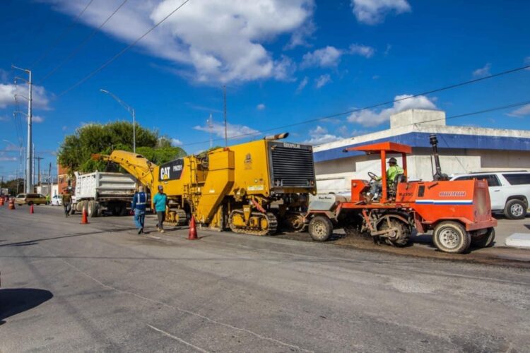 Sin parar las obras en Matamoros activa Alcalde Mario López pavimentación con inversiones