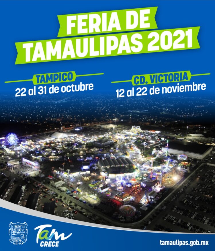 Llega la Feria Tamaulipas este viernes 12 de noviembre