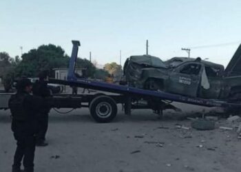 Mueren cinco militares en accidente durante persecución