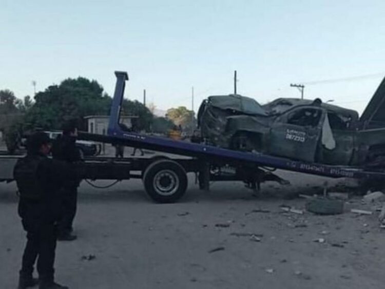 Mueren cinco militares en accidente durante persecución