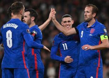 Inglaterra golea a Albania en partido hacia el Mundial de Qatar 2022