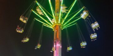 El juego mecánico más popular en la Feria Tamaulipas 2021