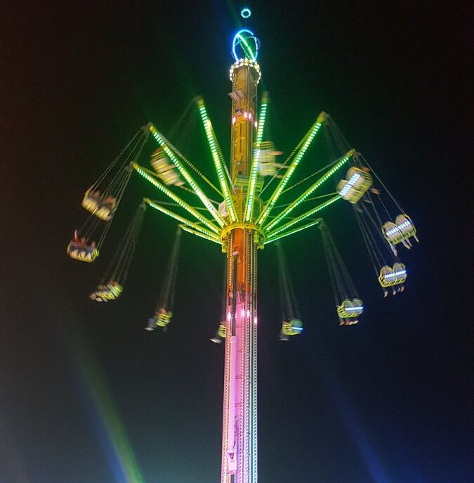 El juego mecánico más popular en la Feria Tamaulipas 2021