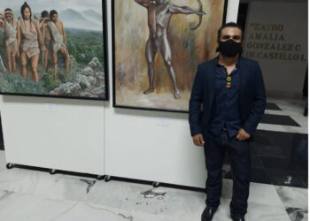 Aldo Ortiz, expositor de “sierra chiquita”