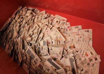 152 mil credenciales de elector fueron destruidas en Tamaulipas.