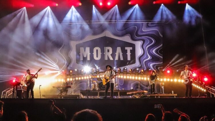 Morat tuvo éxito en su presentación en Monterrey