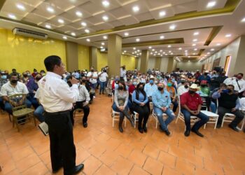 Acude Rodolfo González Valderrama a jornada informativa sobre Programas de Bienestar en Aldama, Soto la Marina y Casas