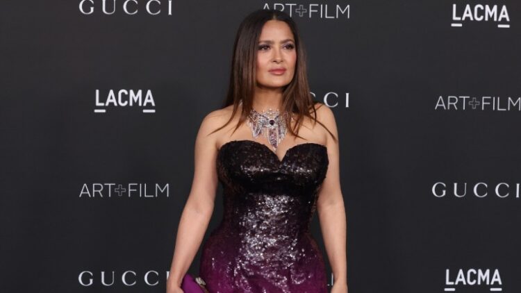 Salma Hayek en gala LACMA Art + Film
