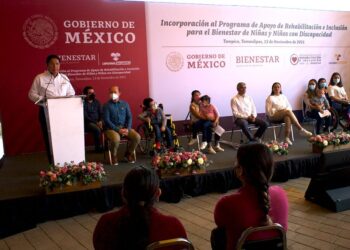 Apoya Gobierno de México a 454 niñas y niños  de Tamaulipas con terapias de rehabilitación