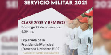 Municipio de Victoria y SEDENA dan fecha para Sorteo de Servicio Militar