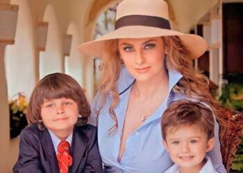 Los hijos de Aracely Arámbula se alejan del espectáculo