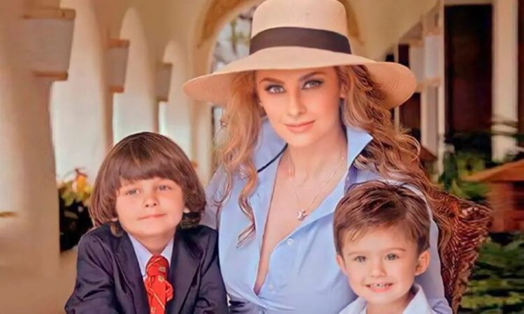 Los hijos de Aracely Arámbula se alejan del espectáculo