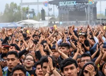 Skatex postpandemia, regresan los conciertos masivos al centro del país.
