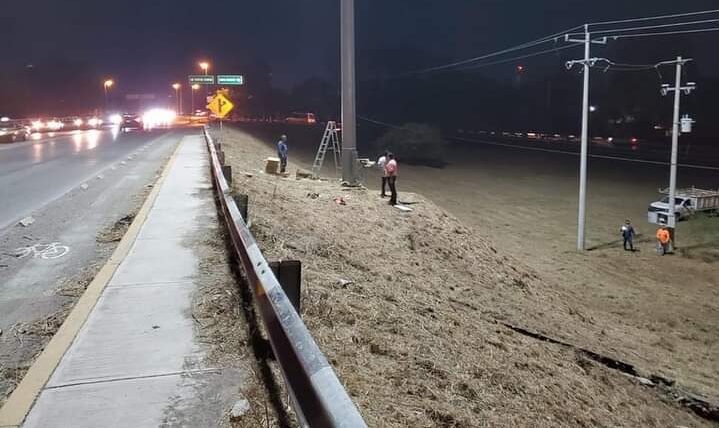 Rehabilitan alumbrado público en algunos sectores de Victoria