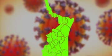 Tamaulipas ya se encuentra en color verde.