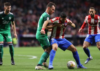 Con gol de Felipe, Atlético de Madrid vence al Osasuna