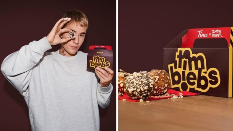 Justin Bieber y Tim Hortons harán colaboracion