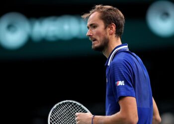 Medvedev feliz de jugar la final ante Djokovic