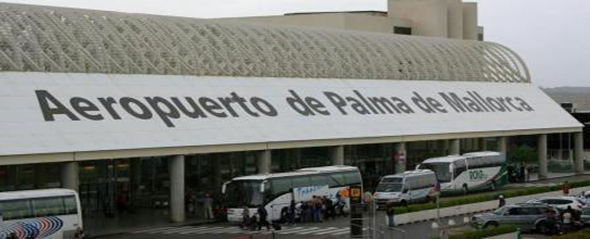 Cierran aeropuerto de la Palma de Mallorca, España por una emergencia