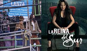 Kate del Castillo grabando la Reina del Sur