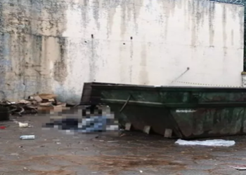Hallan cadáver de un interno en contenedor de basura