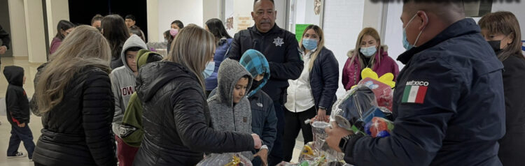 Policía Estatal regaló felicidad