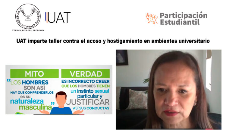 Imparte UAT taller contra el acoso en ambientes universitarios