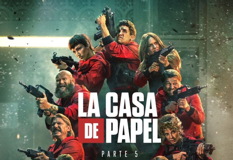 Se estrena la segunda parte de la serie ”La casa de papel”