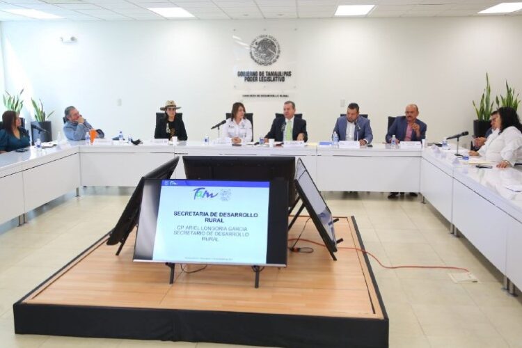 Reitera Comisión del Congreso sumar acciones para abonar al desarrollo rural en Tamaulipas