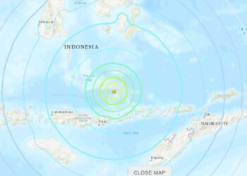 Terremoto de magnitud 7.3 estremece Indonesia; activan alerta de tsunami