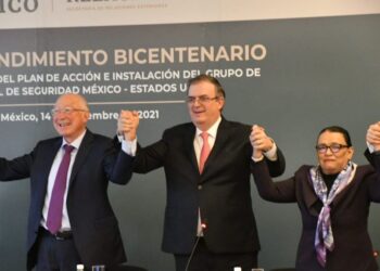 México y EU instalan Grupo de Alto Nivel de Seguridad