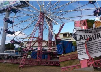 Clausura Protección Civil juegos mecánicos en Tampico; ya acataron disposiciones