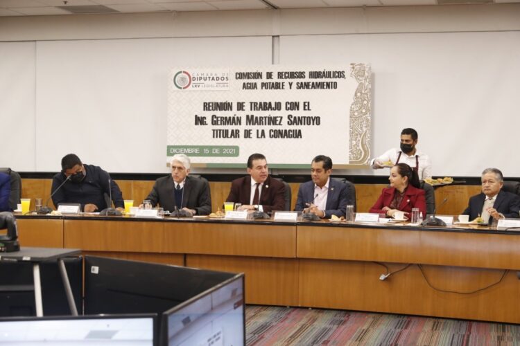 Amplían Diputados 31.2% el presupuesto de la CONAGUA para el 2022