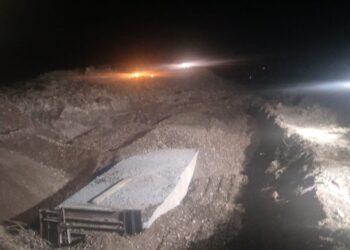 Sigue reparación de la tubería en el acueducto Guadalupe Victoria