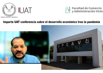 Imparte UAT conferencia sobre el desarrollo económico tras la pandemia