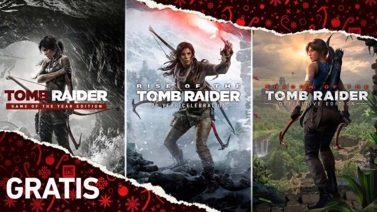La trilogía de Tomb Raider llega gratis a Epic Games Store.