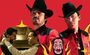 Los dos carnales lanzan corrido de “La casa de papel”