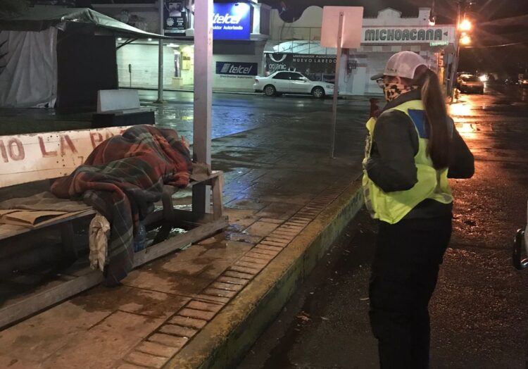Activan “Operativo Carrusel” por bajas temperaturas en Nuevo Laredo
