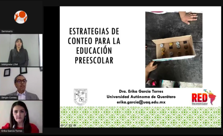 Presentan ponencia sobre Estrategias de Conteo para la Educación Preescolar