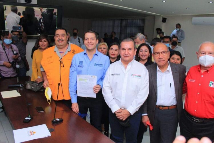 Sellan “amasiato electoral” PAN-PRI-PRD en Tamaulipas rumbo al 2022
