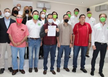 Registran Morena-PT-PVEM alianza por gubernatura “Juntos Hacemos Historia”