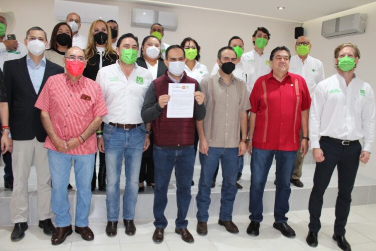 Registran Morena-PT-PVEM alianza por gubernatura “Juntos Hacemos Historia”
