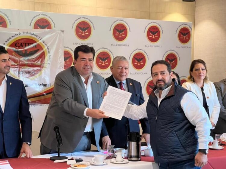 Recibe central obrera CATEM licencia para operar en Tamaulipas
