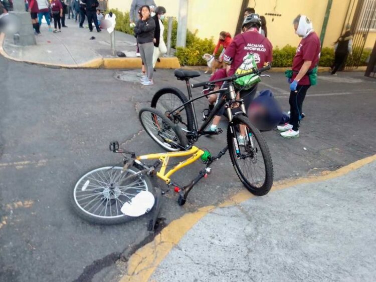 Caen 2 sujetos tras arrollar a 12 peregrinos en Coyoacán