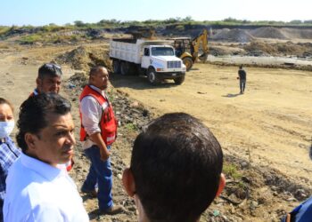 Mejoran operatividad del relleno sanitario en Victoria