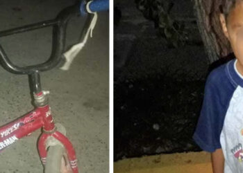 Es rescatado menor de 4 años por elementos de tránsito